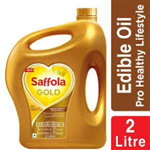 Saffola Gold - Pro Healthy Lifesyle Edible Oil (2 Ltr)
